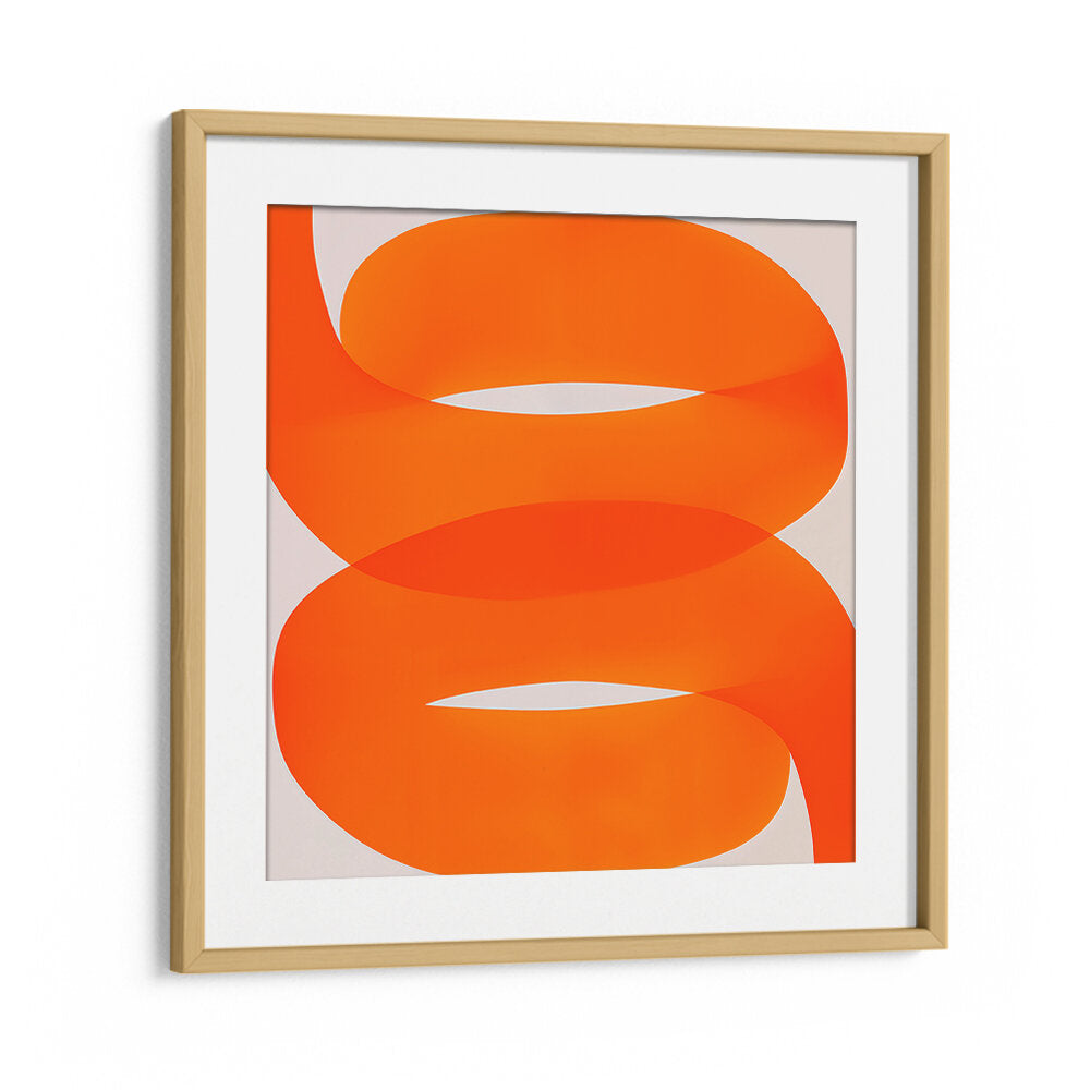 ORANGE II , GEOMETRIC ART PRINTS