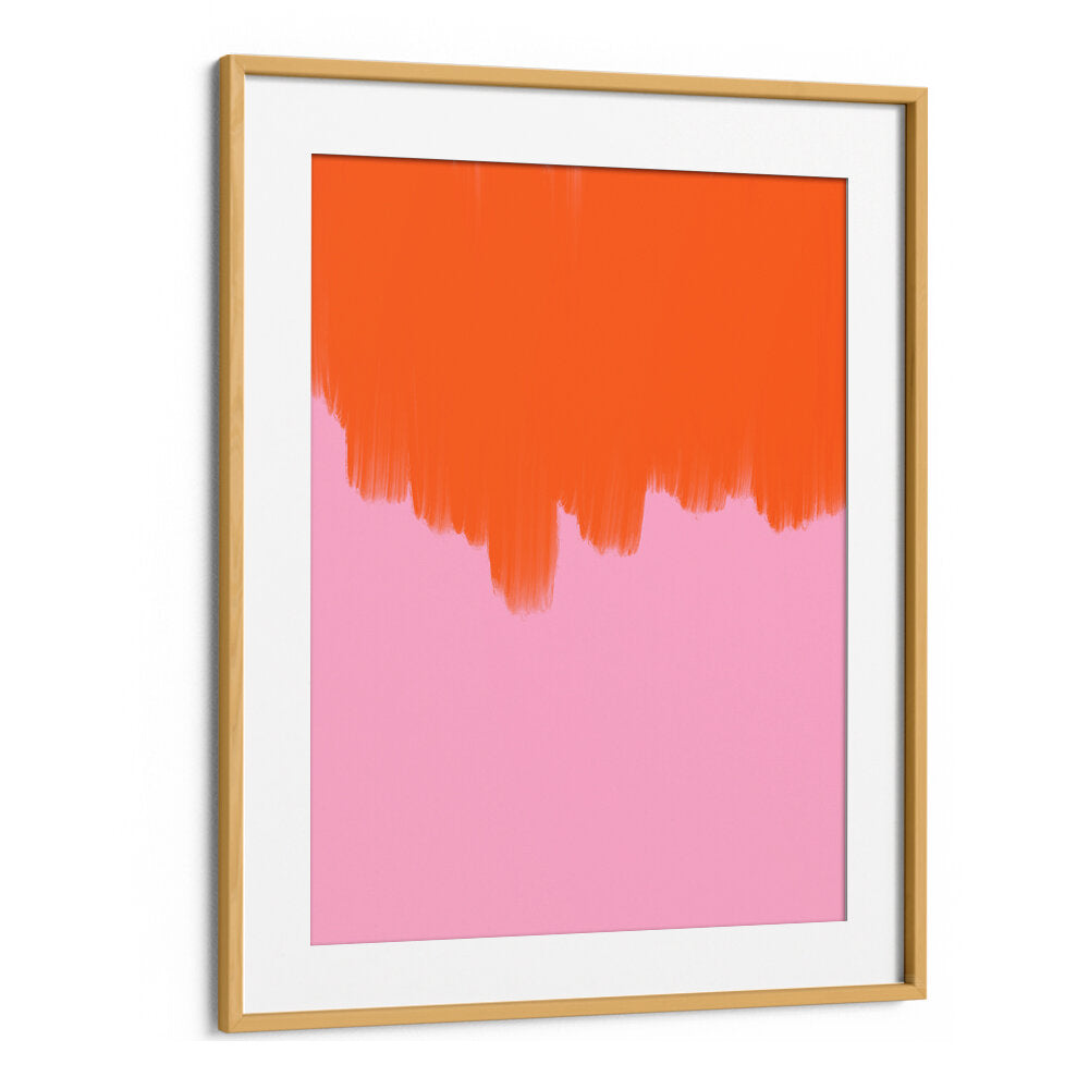 ORANGE OVER BLOSSOM , ABSTRACT PAINTINGS