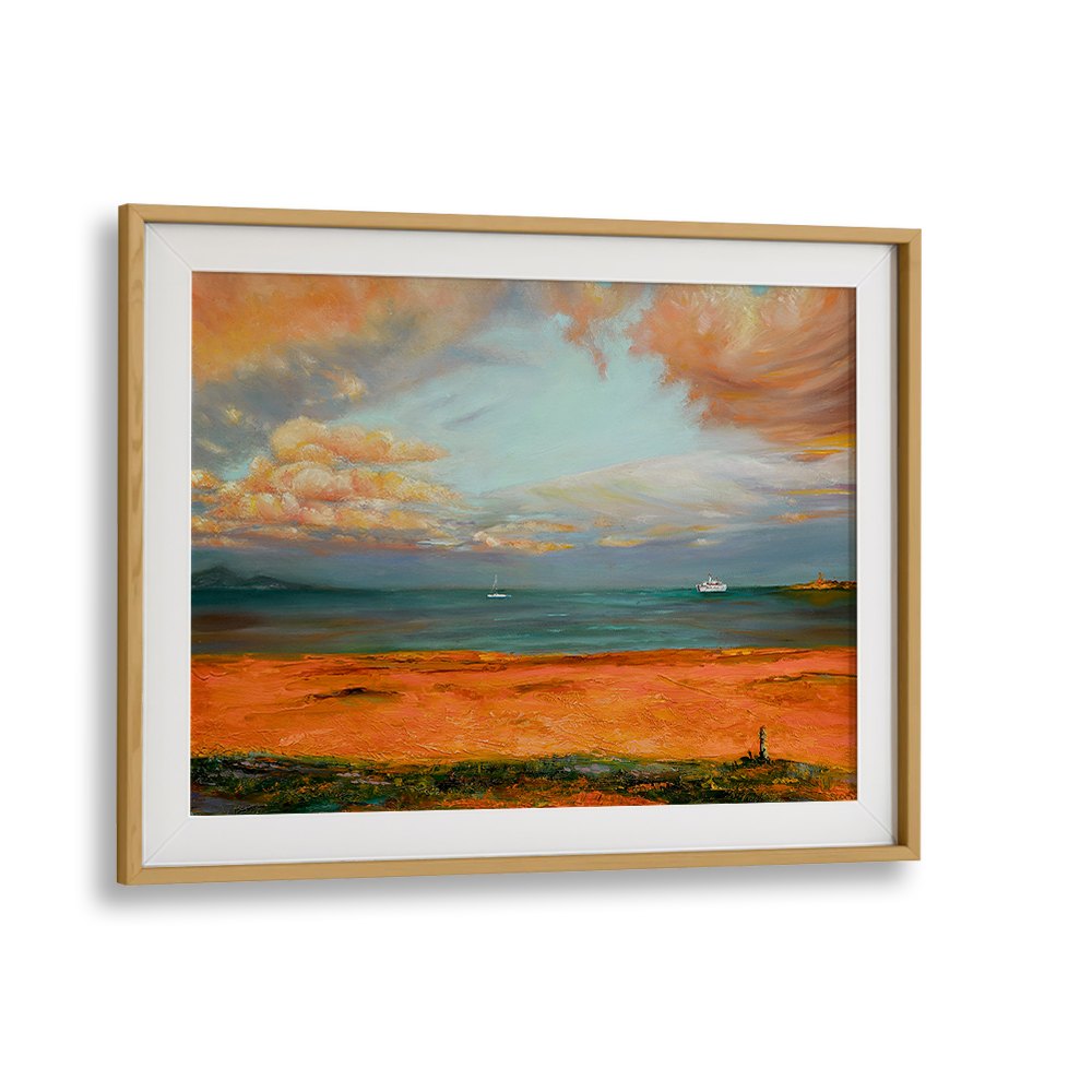 ORANGE SKY SEASCAPE