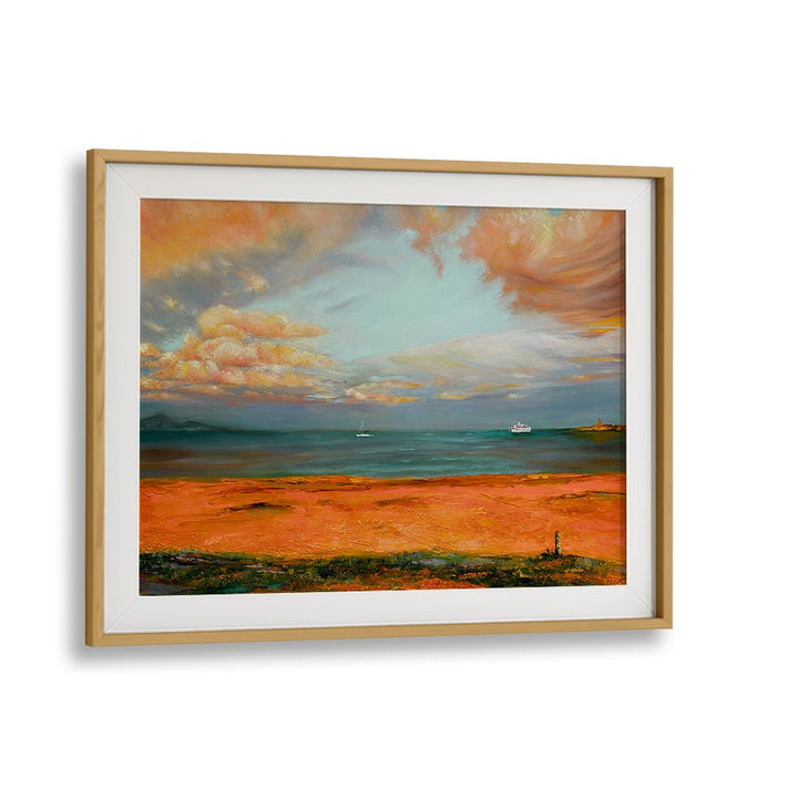 ORANGE SKY SEASCAPE