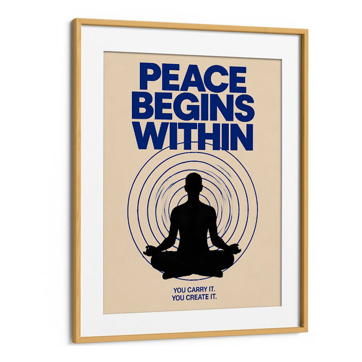 PEACE BEGINS WITHIN