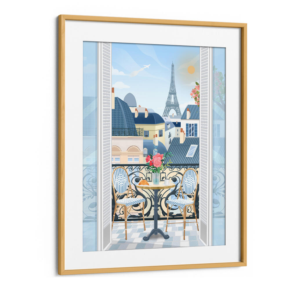 PARIS TERRACE , TRAVEL POSTERS
