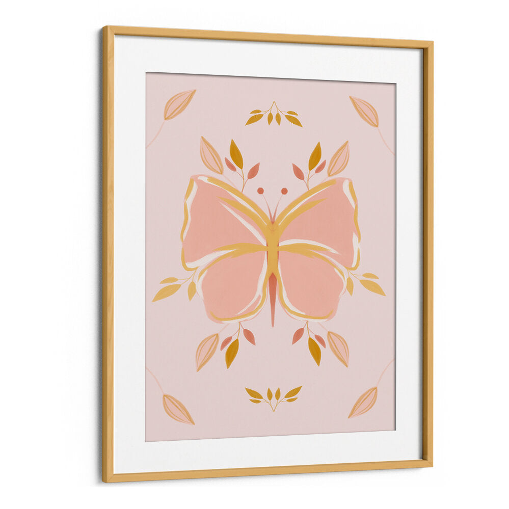 PASTEL FLORAL BUTTERFLY , KIDS ROOM PAINTINGS