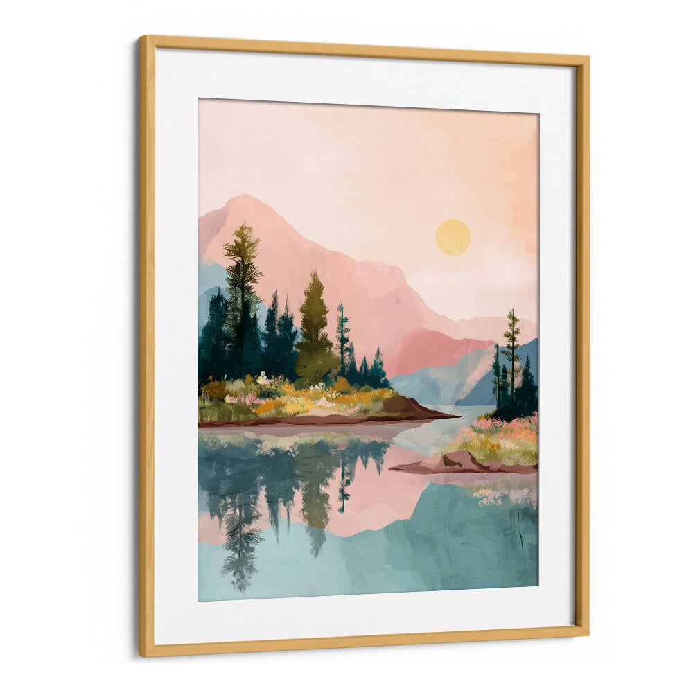 PASTEL MODERN LAKE