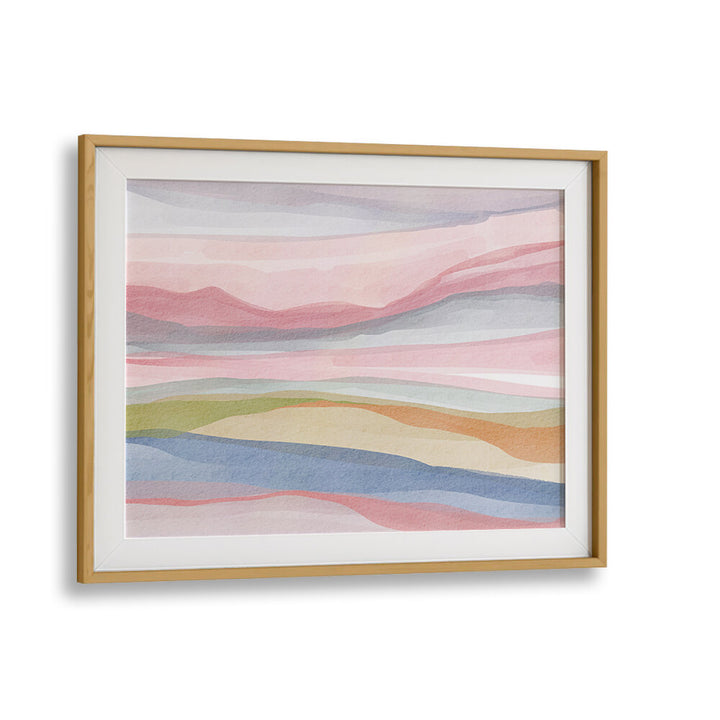 PASTEL WATERCOLOUR LANDSCAPE