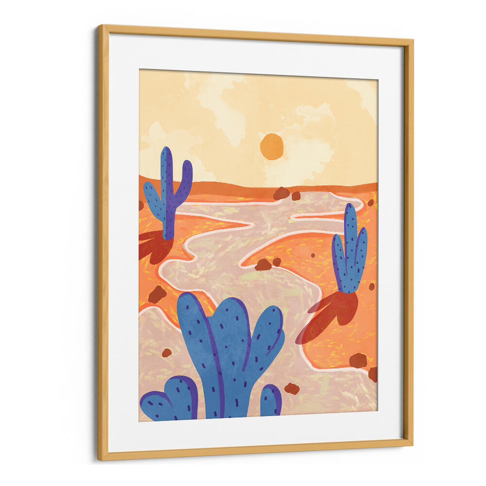 PATH THROUGH THE PAINTED DESERT , LANDSCAPE PAINTINGS