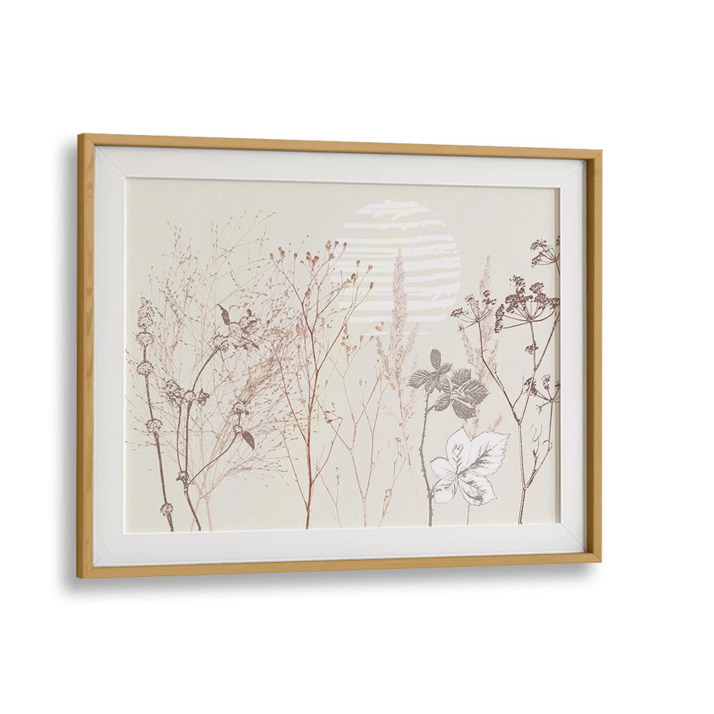 Beautiful PLANT CALMING I, FLORAL FLOWER PAINTINGS with abstract floral designs, enhancing your serene living space.