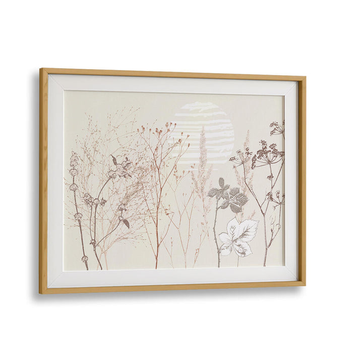 Beautiful PLANT CALMING I, FLORAL FLOWER PAINTINGS with abstract floral designs, enhancing your serene living space.