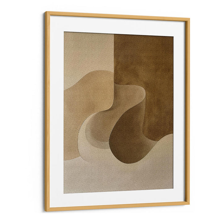 POSTER CANVAS BEIGE ABST XII , ABSTRACT PAINTINGS