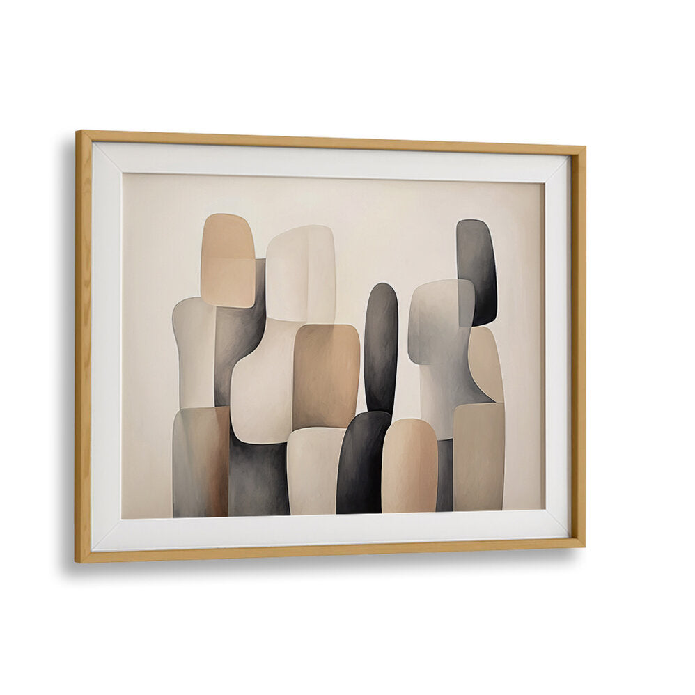 POSTER CANVAS SCANDI ABSTRACT PP X , ORGANIC FORMS
