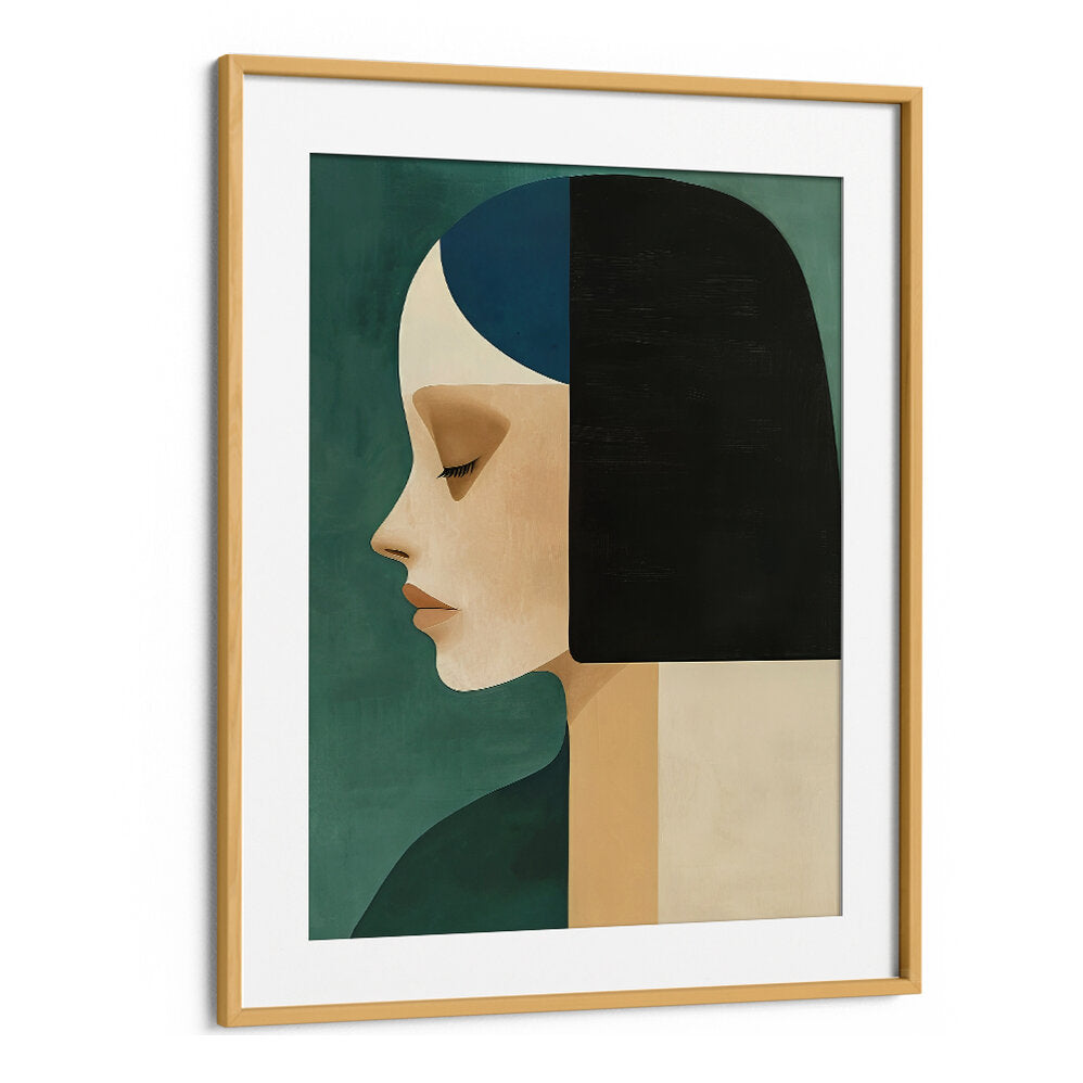 POSTER MINIMALIST PORTRAIT II , PORTRAITS & FIGURATIVE ILLUSTRATIONS