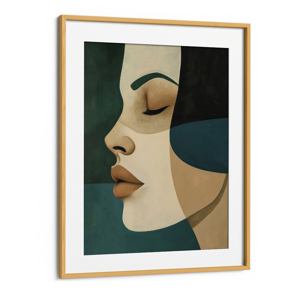 POSTER MINIMALIST PORTRAIT III , PORTRAITS & FIGURATIVE ILLUSTRATIONS