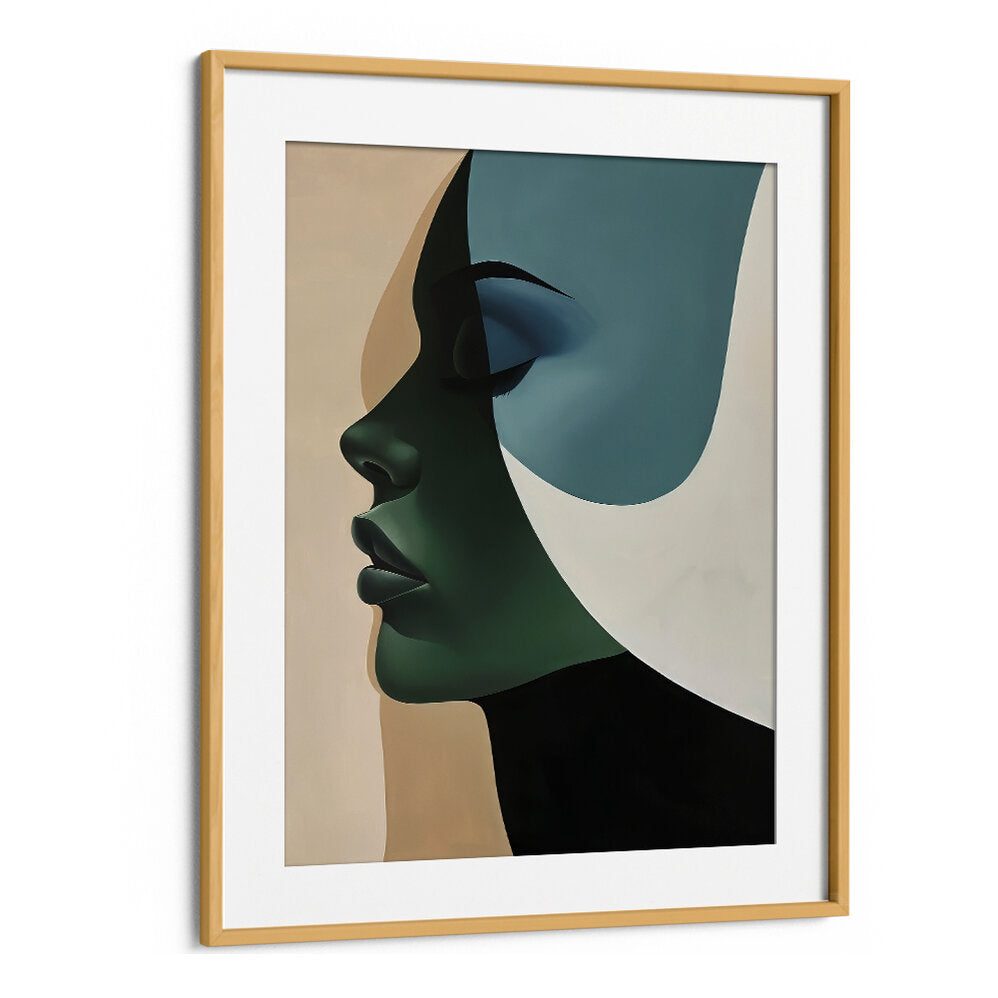 POSTER MINIMALIST PORTRAIT IV , PORTRAITS & FIGURATIVE ILLUSTRATIONS