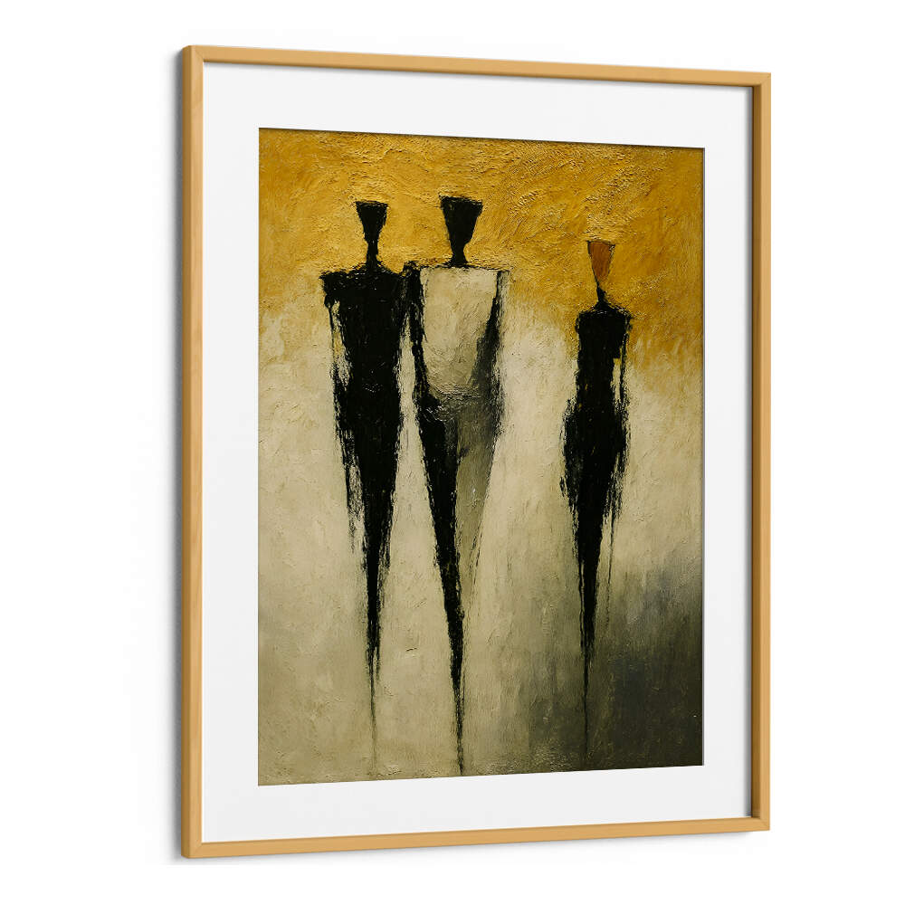 PROCESSION OF SHADES , EXPRESSIONISM PAINTINGS