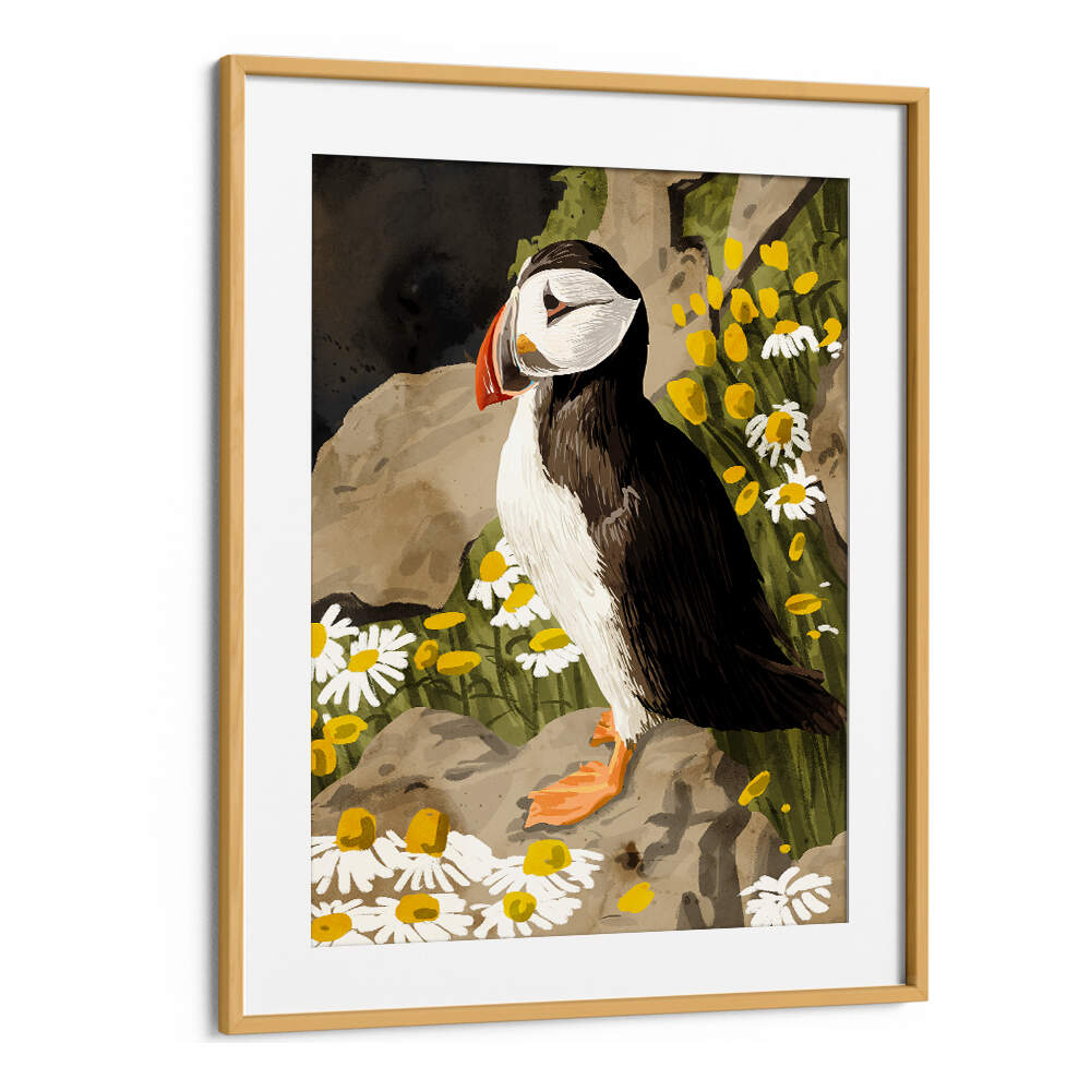 PUFFIN , ANIMAL PAINTINGS