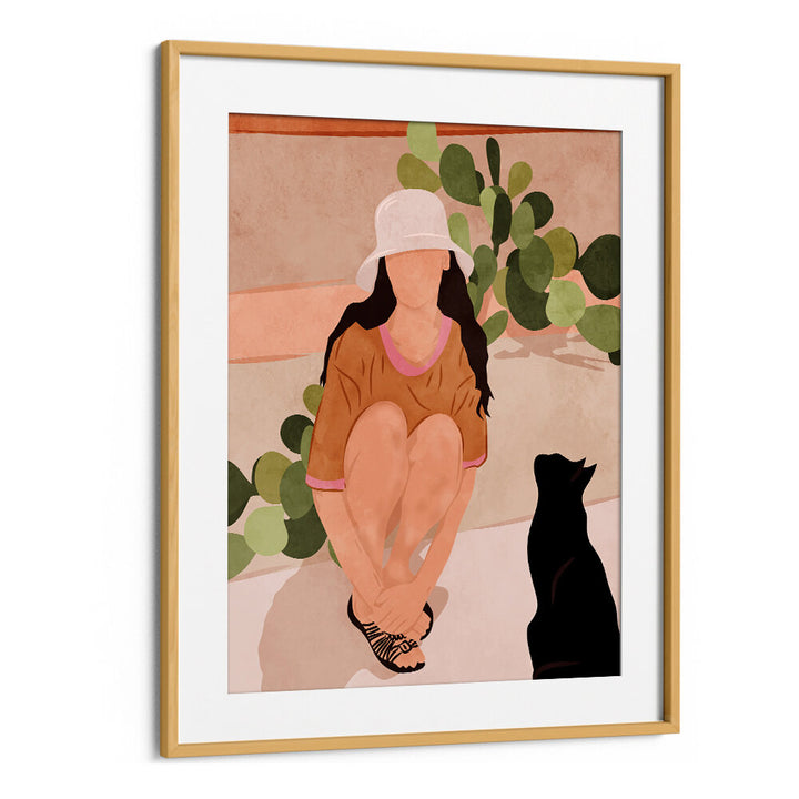 QUIET AFTERNOON , PORTRAITS & FIGURATIVE ILLUSTRATIONS