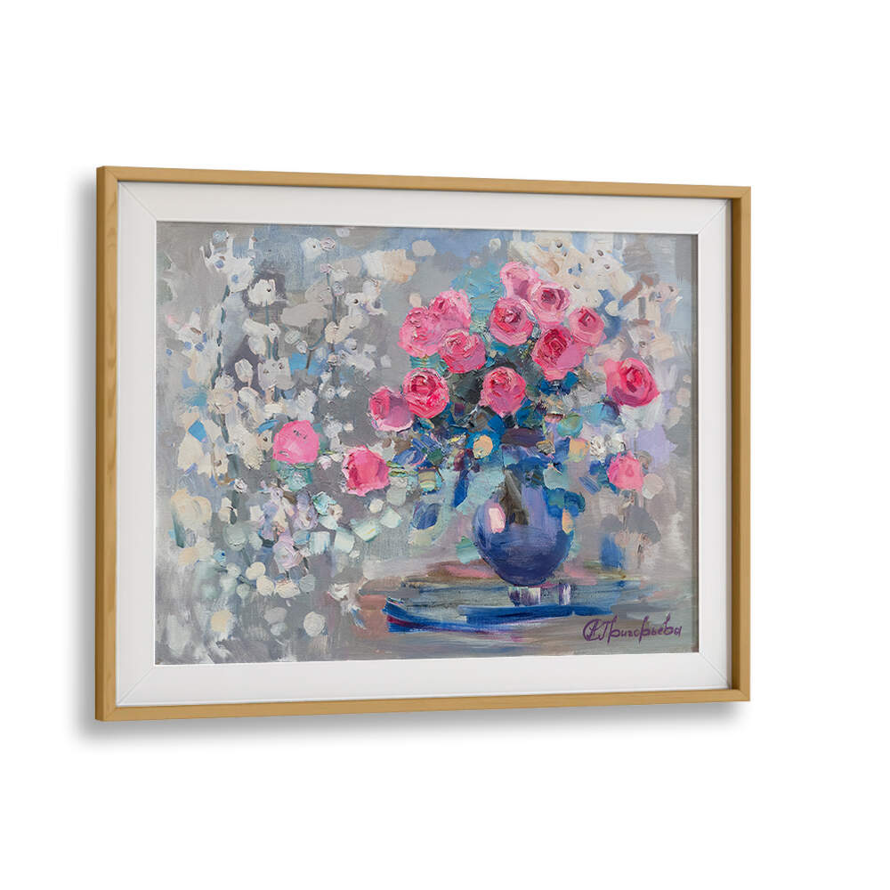 ROSES. SPRING TENDERNESS , FLORAL FLOWER PAINTINGS