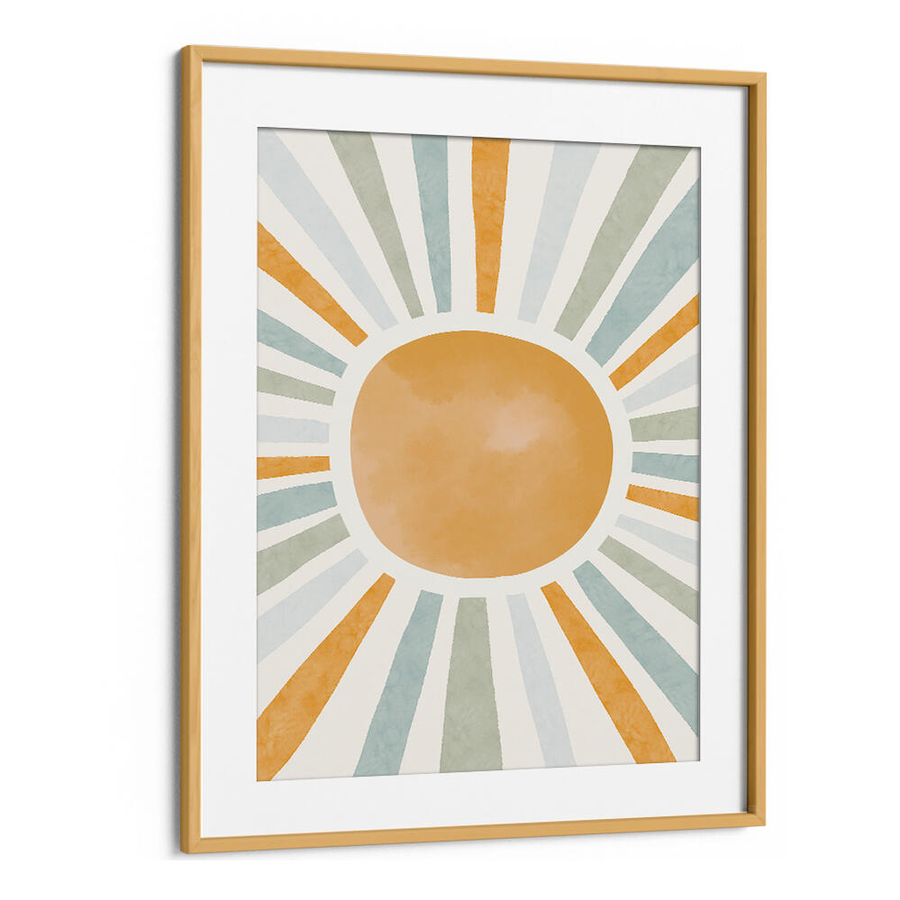 RADIANT SUNBURST , KIDS ROOM PAINTINGS