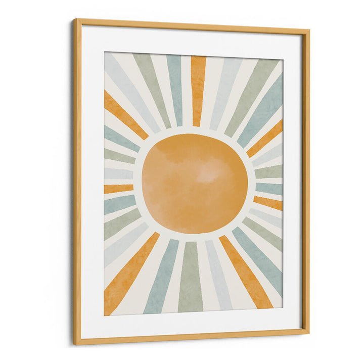 RADIANT SUNBURST , KIDS ROOM PAINTINGS