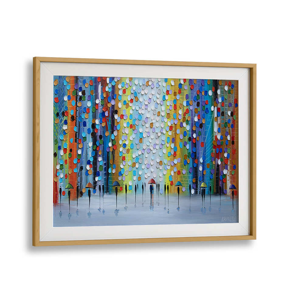 RAINY FANTASY , MODERN IMPRESSIONISM PAINTINGS