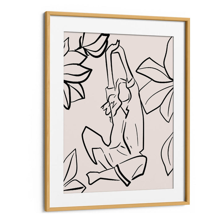 REACHING SERENITY , LINE ART PAINTINGS