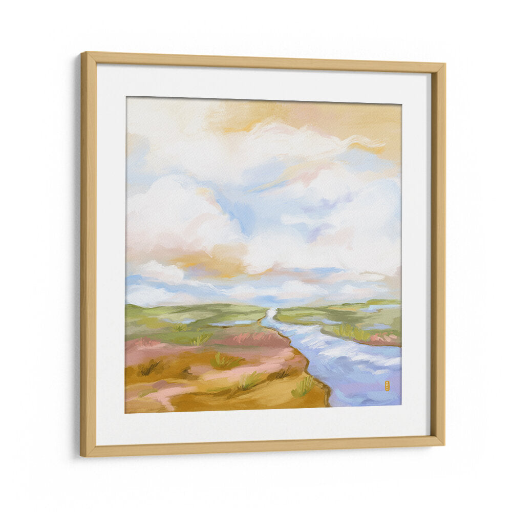 RIVER OF DREAMS LANDSCAPE ARTWORK , LANDSCAPE PAINTINGS