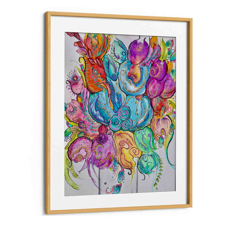 Vibrant FORCES OF NATURE, FLORAL FLOWER PAINTINGS bring elegance and tranquility to your living space.