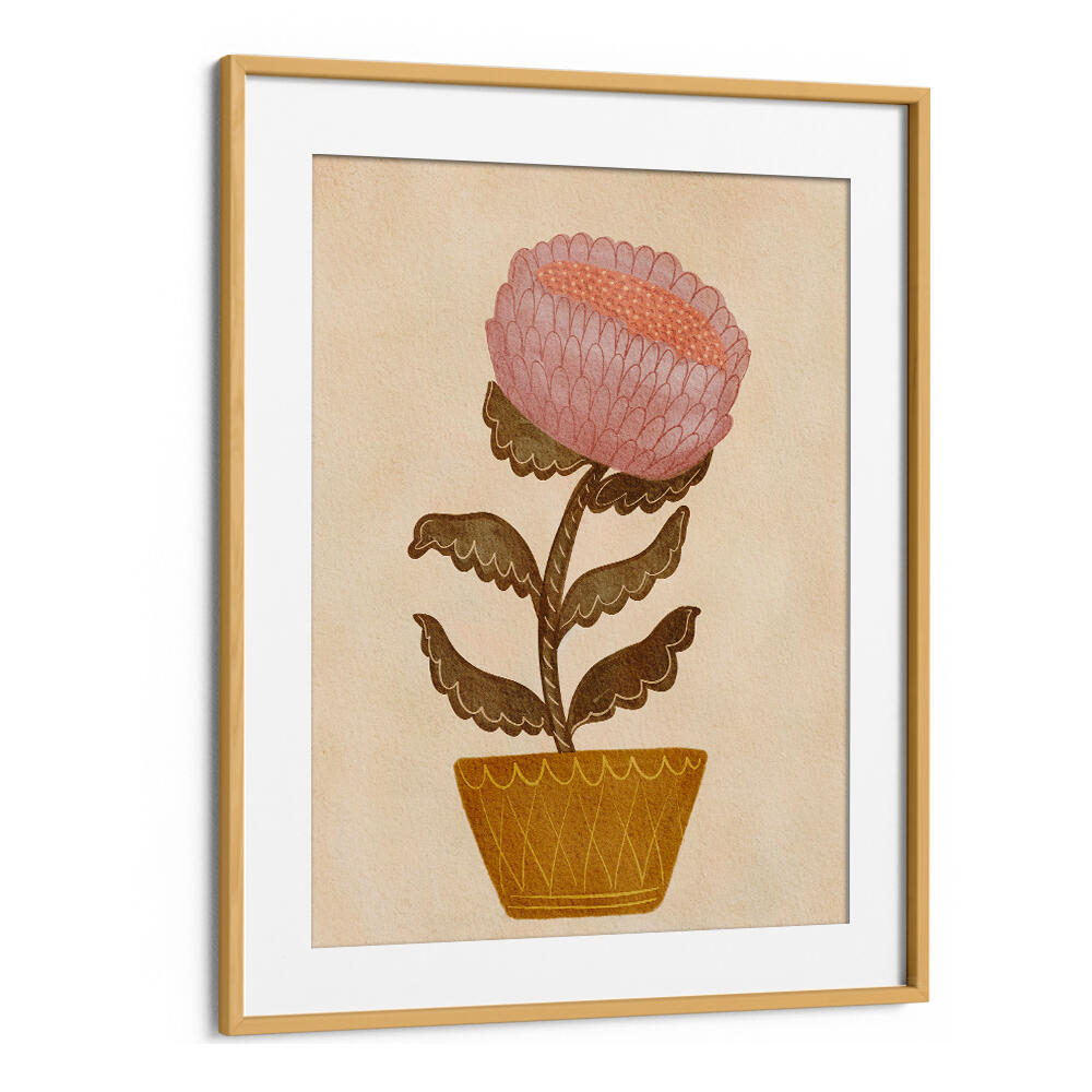 RUSTED POTTED FLOWER