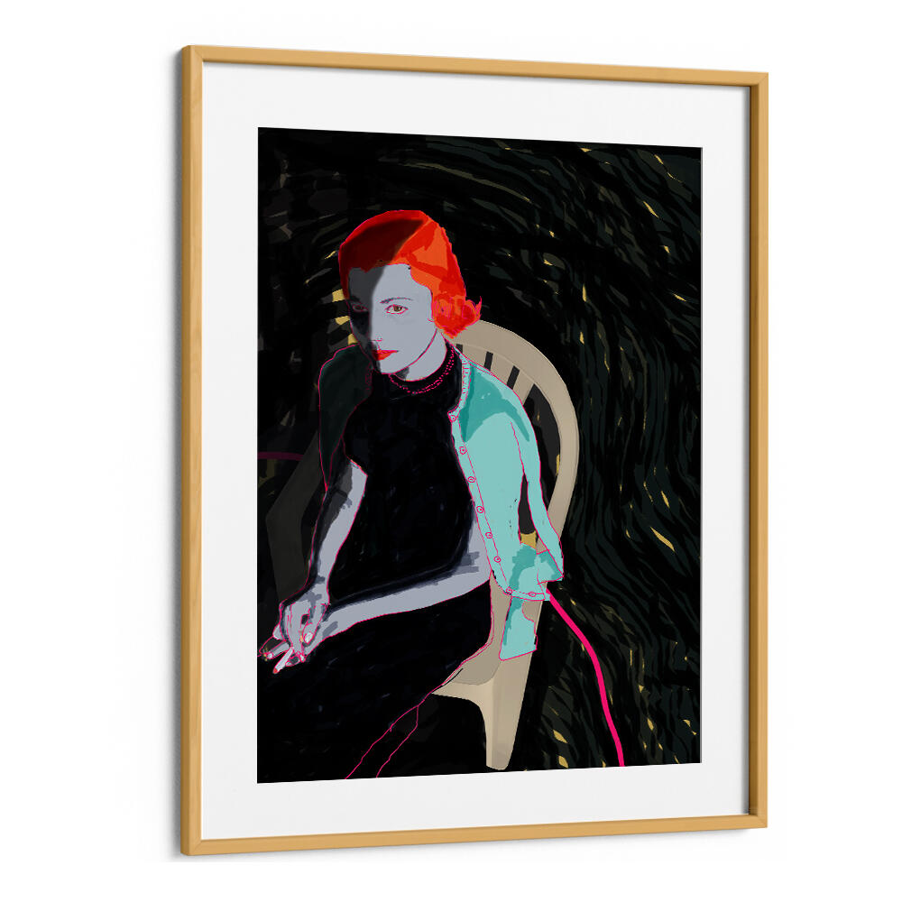 SITTER NO II , PORTRAITS & FIGURATIVE ILLUSTRATIONS