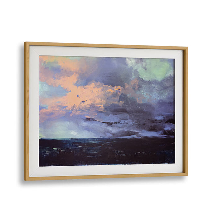 SAIL THROUGH THE STORM , LANDSCAPE PAINTINGS