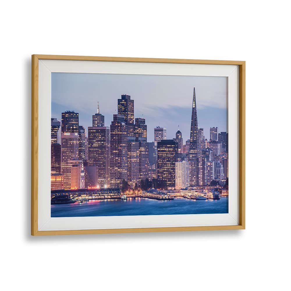 SAN FRANCISCO SKYLINE BY STEFAN HEFELE , LANDSCAPE PHOTO PRINTS