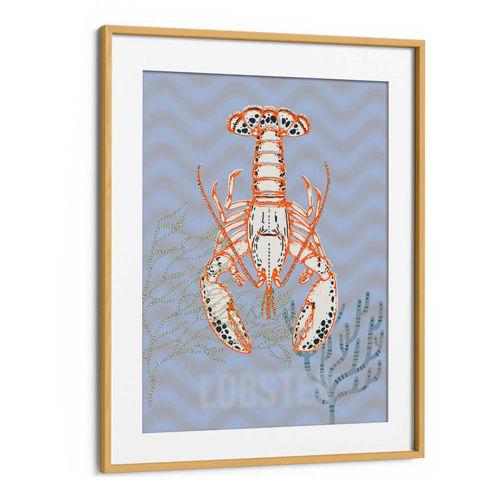 Vibrant SEA LIFE LOBSTER II beach paintings capture coastal serenity, perfect for ocean lovers. Ideal for home decor.