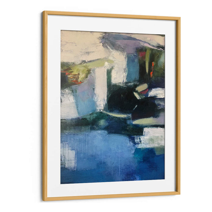 SERENE BLUE ABSTRACTION