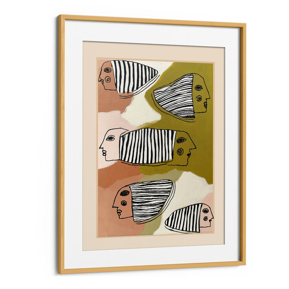 SILENT TRAVELERS , ABSTRACT PAINTINGS