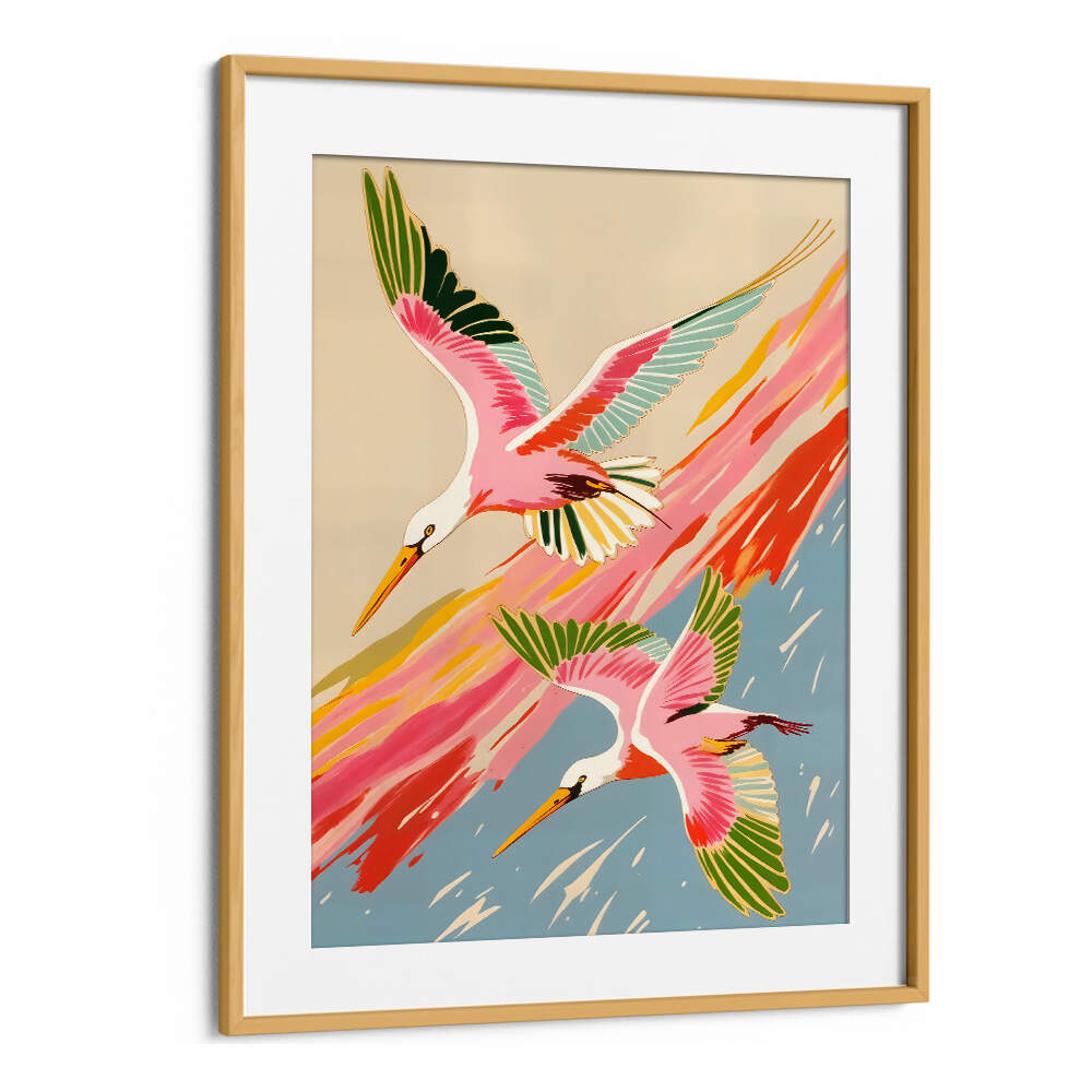 SPOONBILLS SKY
