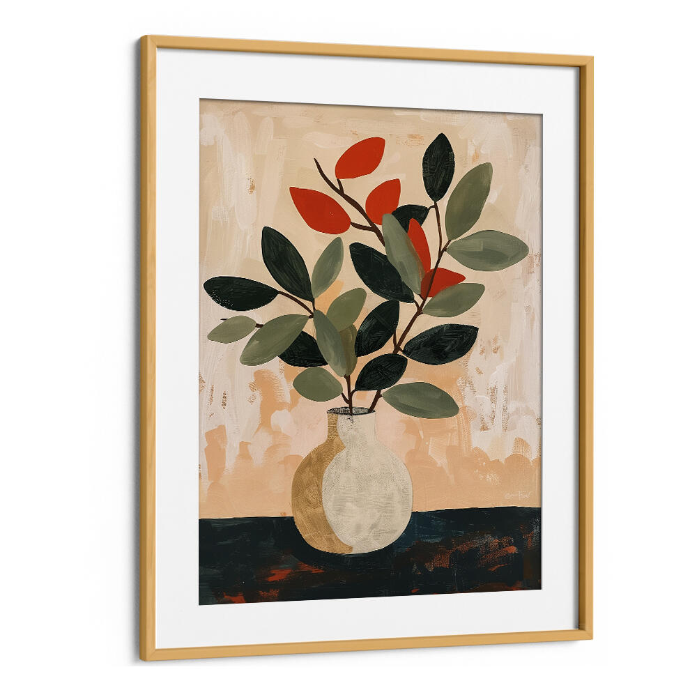 STILL LIFE OF VASE , FLORAL FLOWER PAINTINGS