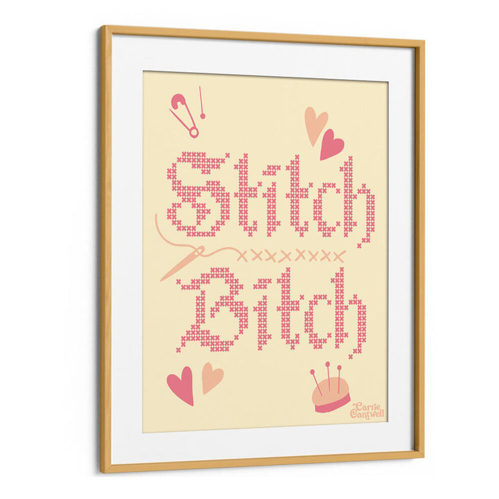 STITCH BITCH , QUOTES & TYPOGRAPHY POSTERS