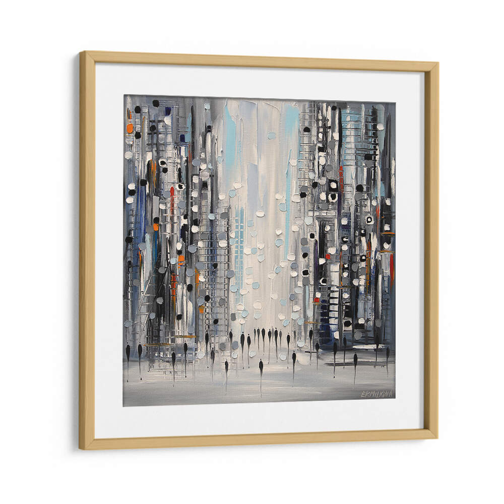 STREET LIFE , MODERN IMPRESSIONISM PAINTINGS