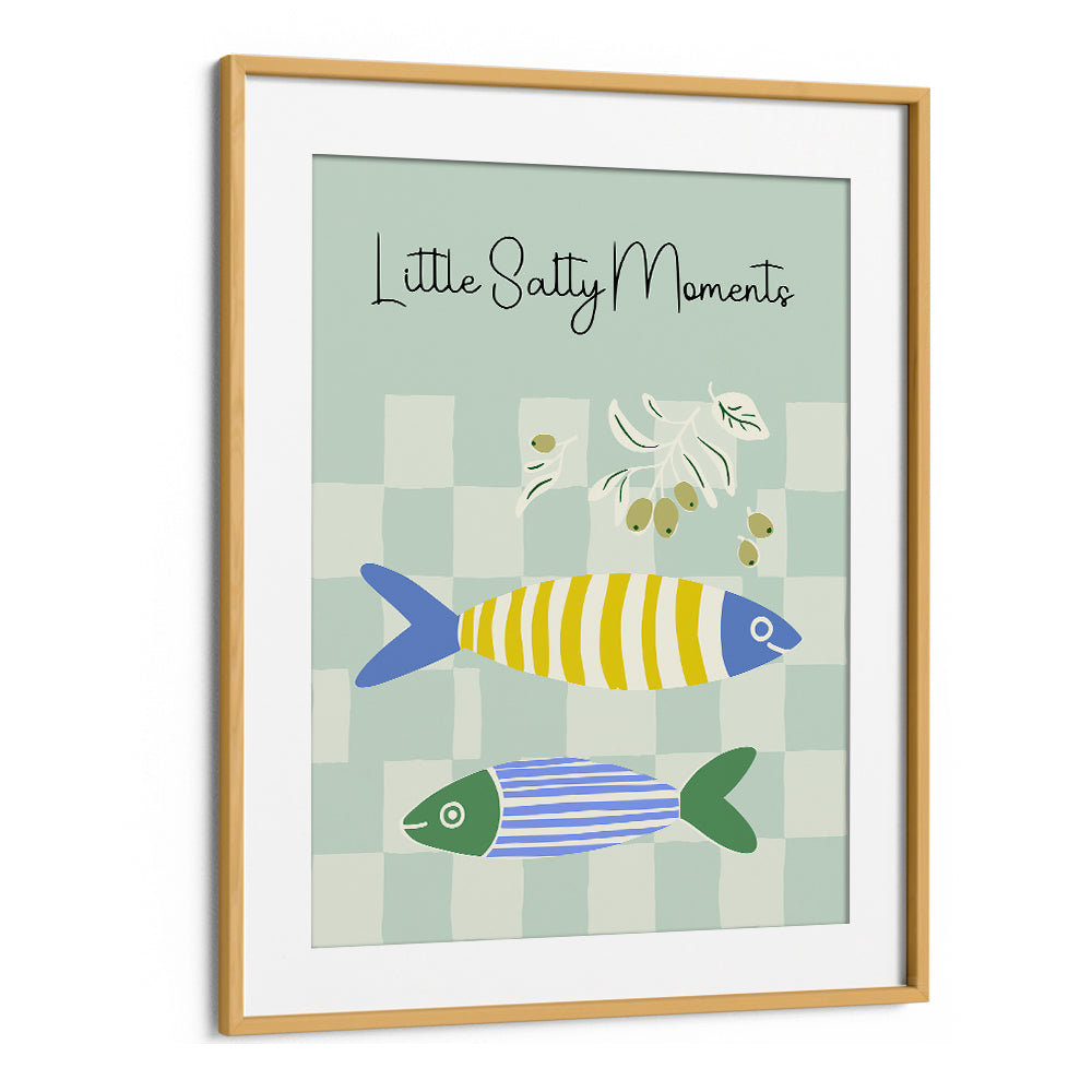 STRIPED FISH AND OLIVES