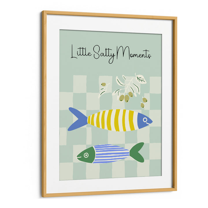 STRIPED FISH AND OLIVES