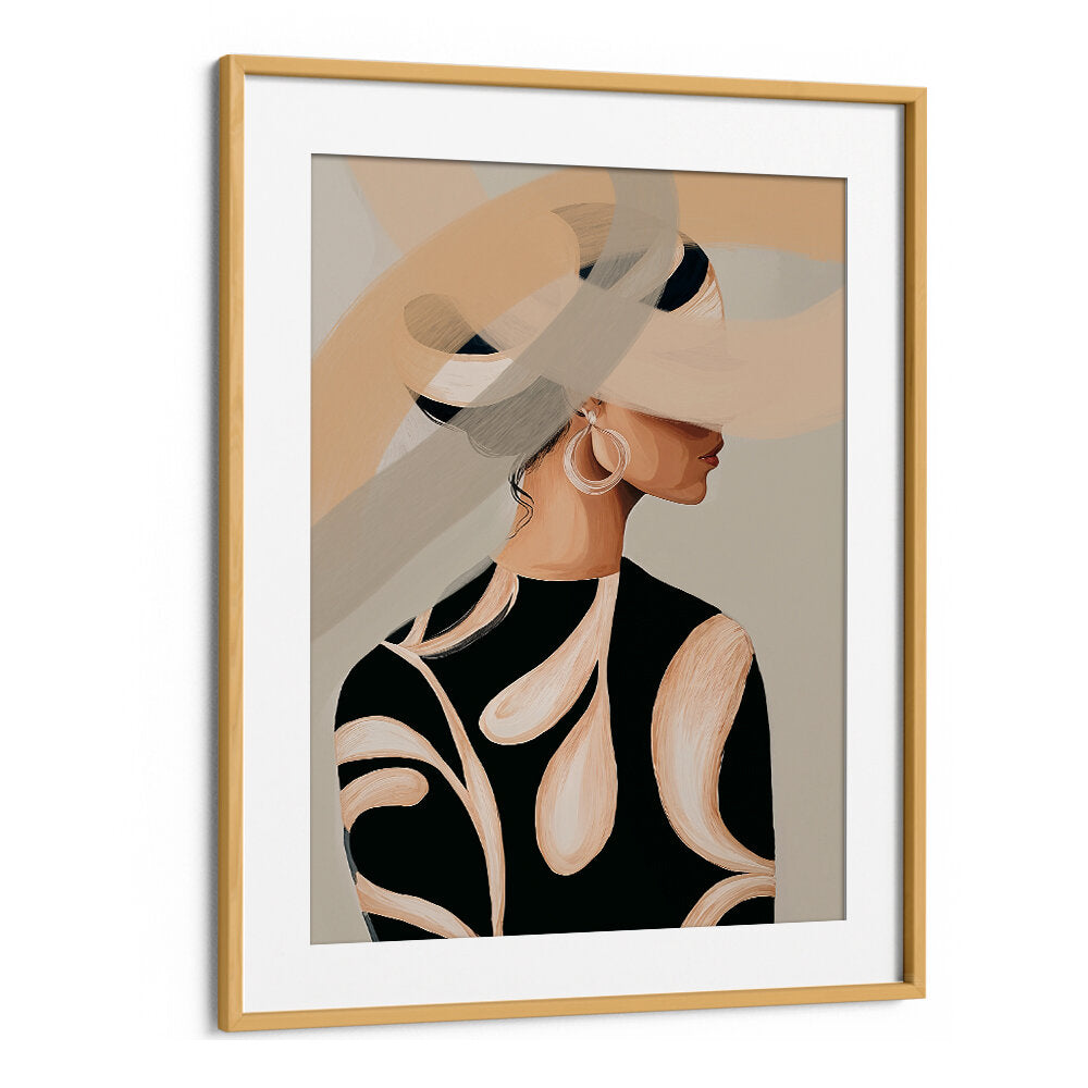 STUDIO PALETTE WOMAN NUDE II , PORTRAITS & FIGURATIVE ILLUSTRATIONS