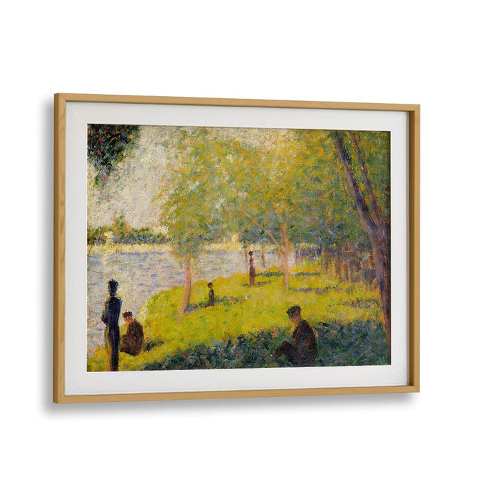 STUDY FOR A SUNDAY ON LA GRANDE JATTE (1884) , VINTAGE PAINTINGS