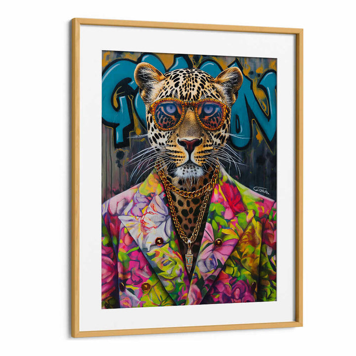 STYLISH LEOPARD , POP ART PAINTINGS