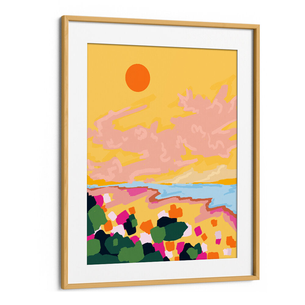 SUN'S EMBRACE , LANDSCAPE PAINTINGS