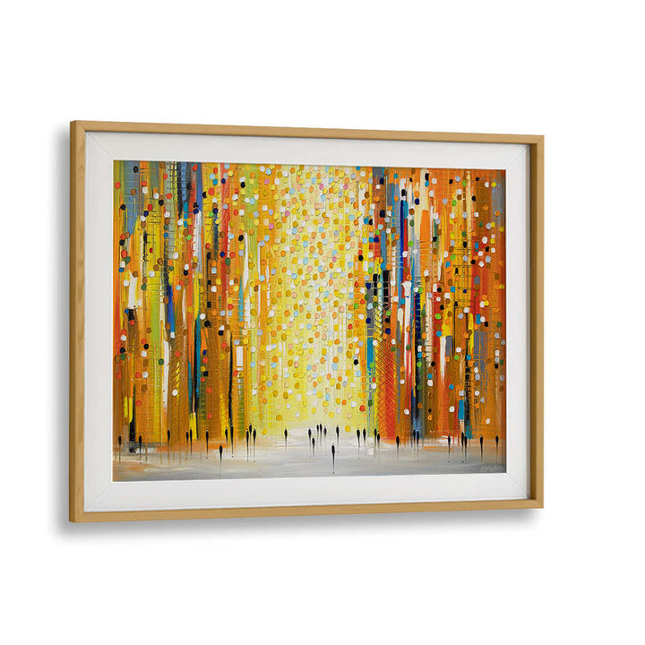 SUNSET LIGHTS , MODERN IMPRESSIONISM PAINTINGS