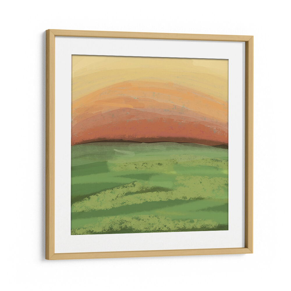 SUNSET , LANDSCAPE PAINTINGS