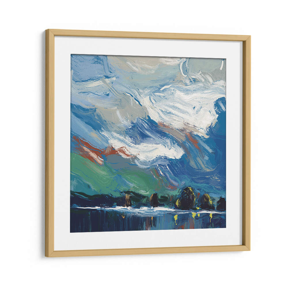 SWIRLING CLOUDS , ABSTRACT PAINTINGS