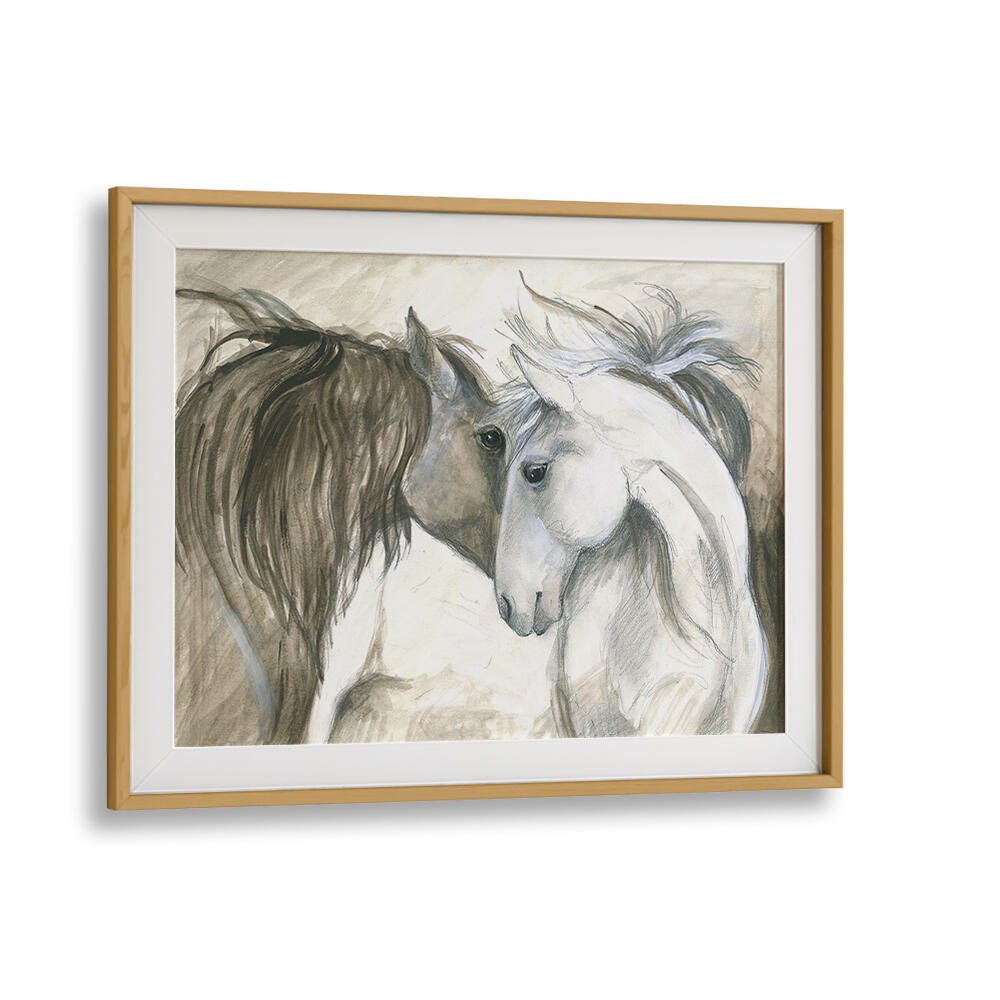 TENDER CONNECTION BETWEEN TWO HORSES