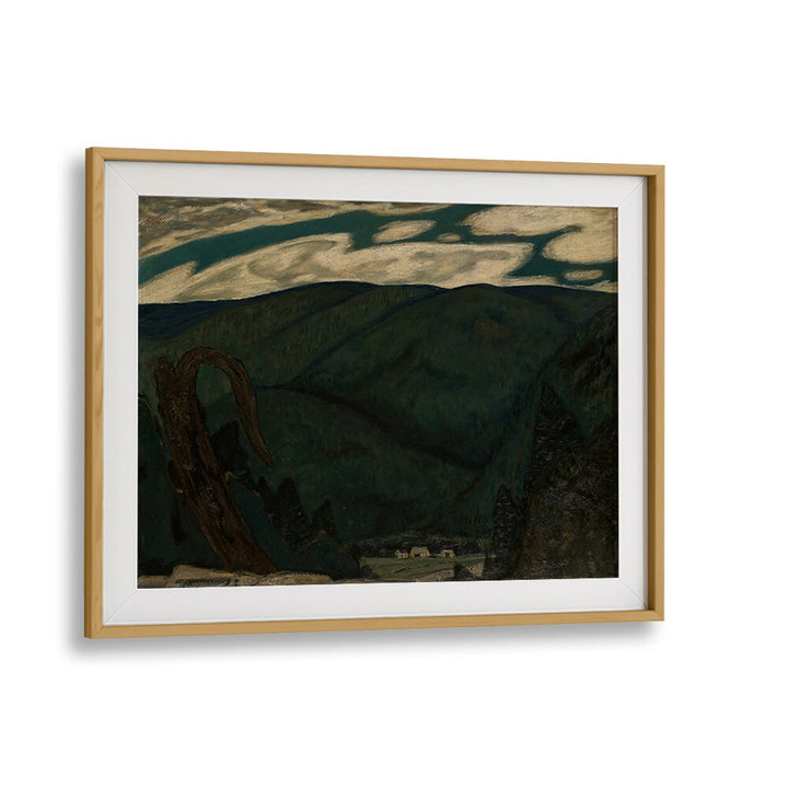 THE DARK MOUNTAIN  , VINTAGE PAINTINGS