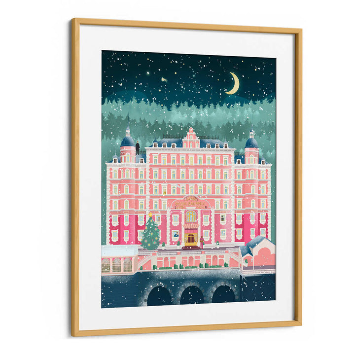 THE GRAND BUDAPEST HOTEL HOLIDAYS , TRAVEL POSTERS